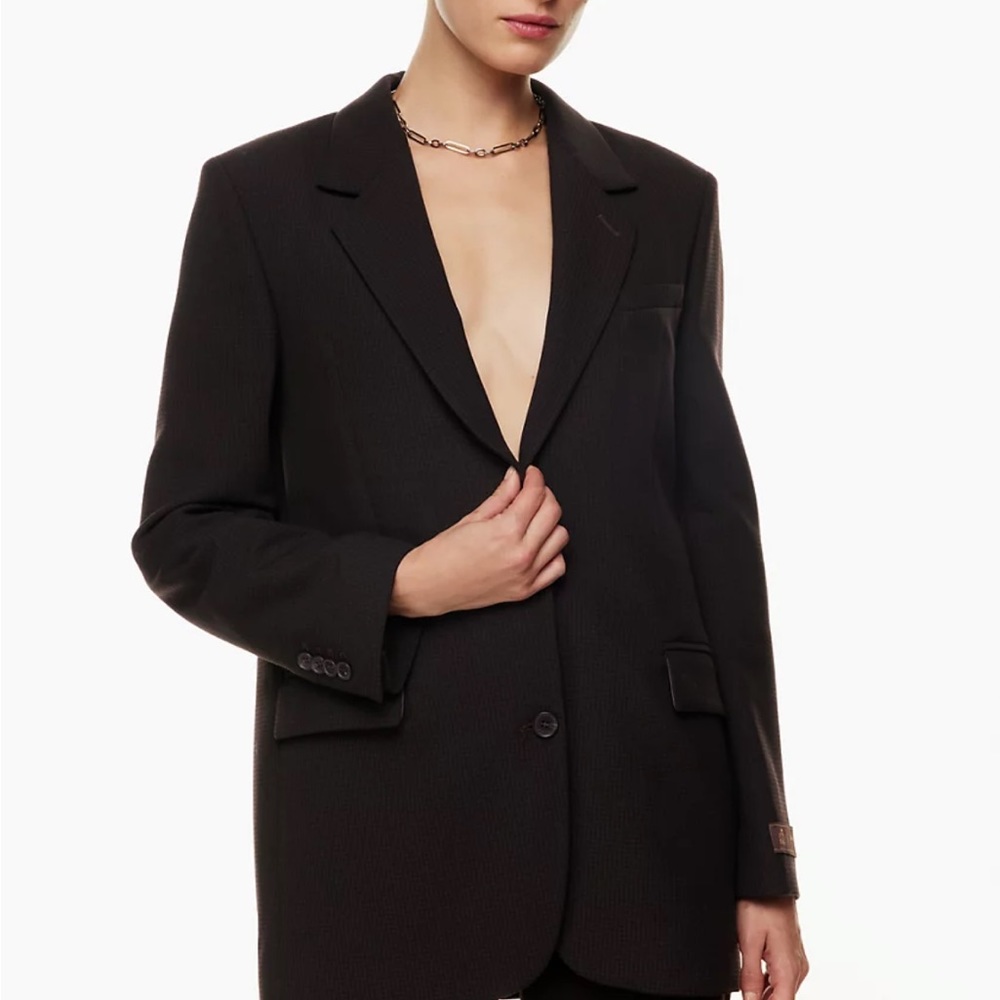 Aritzia Babaton New Agency Blazer in Black (sold out online)